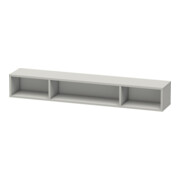 Duravit Regalelement L-Cube 80x14cm, betongr ma, 3 Fäch., horizontal