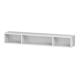 Duravit Regalelement L-Cube 80x14cm, Ei marm., 3 Fächer, horizontal