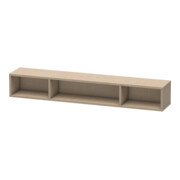 Duravit Regalelement L-Cube 80x14cm, leinen, 3 Fächer, horizontal