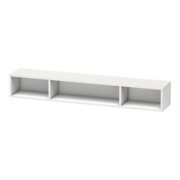 Duravit Regalelement L-Cube 80x14cm, we. hgl, 3 Fächer, horizontal