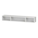 Duravit Regalelement L-Cube 80x14cm, we. matt, 3 Fächer, horizontal-1
