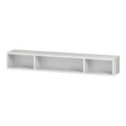Duravit Regalelement L-Cube 80x14cm, we. matt, 3 Fächer, horizontal
