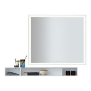 Duravit Regalelement L-Cube 80x14cm, weiß matt, 3 Fächer, horizontal