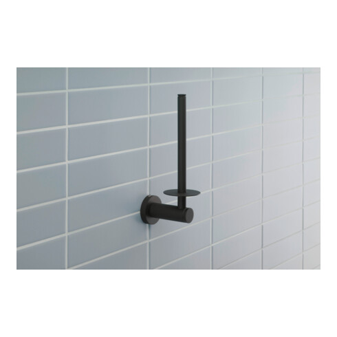 Duravit Reserve-Papierhal. D-Code 6x9,5cm, schwarz matt