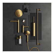 Duravit Robinet de baignoire 3 trous Wave Or poli-2
