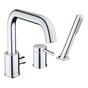 Duravit Robinet de baignoire Circle 3 trous chrome
