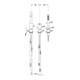 Duravit Robinet de baignoire Circle 3 trous chrome-3