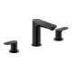 Duravit Robinet de lavabo 3 trous Wave, portée 129 mm, noir mat-1
