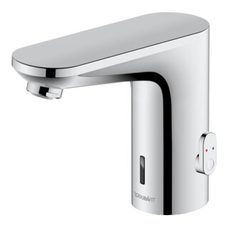 Duravit Robinet lavabo infrarouge Sensor 1 alimentation, sortie 122 mm, régulation temp., chrome