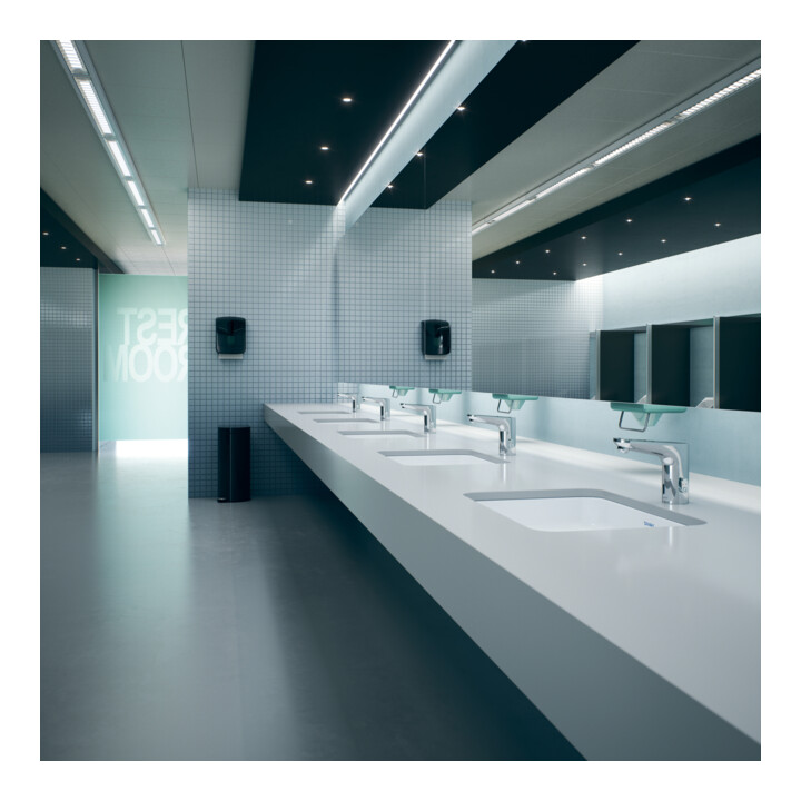 Duravit Robinet lavabo infrarouge Sensor 1 alimentation, sortie 122 mm, régulation temp., chrome