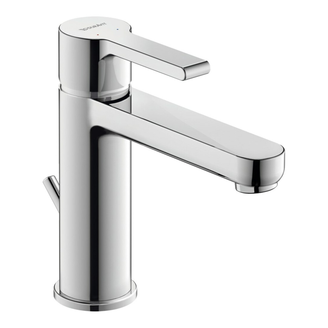 Duravit Robinet mitigeur lavabo M B.2 avec vidage à tirette, bec 139 mm, chrome