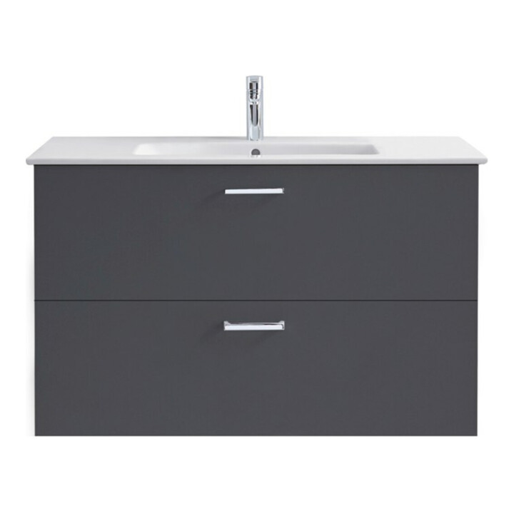 Duravit Robinet mitigeur lavabo M B.2 avec vidage à tirette, bec 139 mm, chrome
