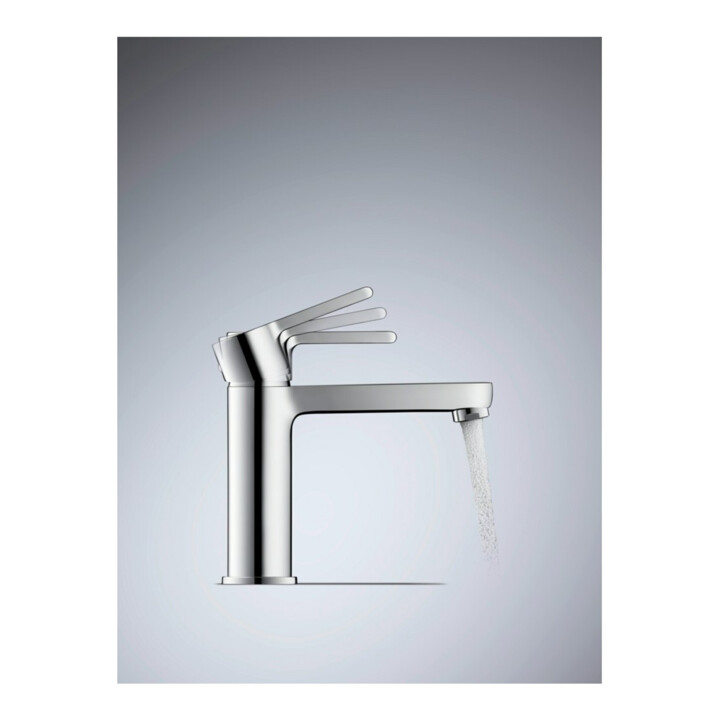 Duravit Robinet mitigeur lavabo M B.2 avec vidage à tirette, bec 139 mm, chrome