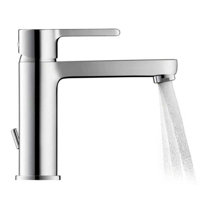 Duravit Robinet mitigeur lavabo M B.2 avec vidage à tirette, bec 139 mm, chrome