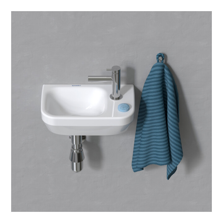 Duravit Robinet sur pied Circle, saillie 90 mm, chrome