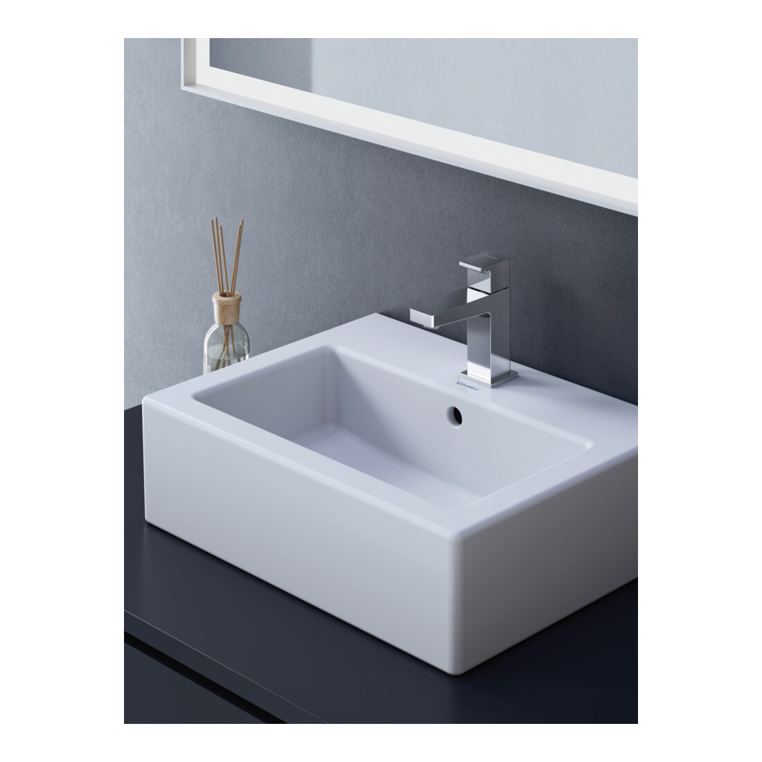 Duravit Robinet sur pied Manhattan Déport 90 mm, chrome