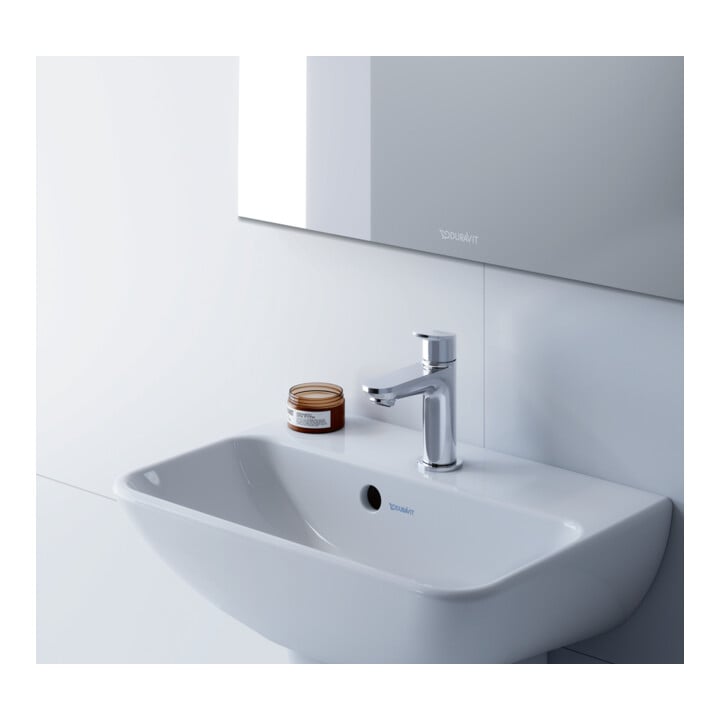 Duravit Robinet sur pied Wave Déport 90 mm, chrome