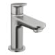 Duravit Robinet sur pied Wave, portée 90 mm, acier inoxydable brossé-1