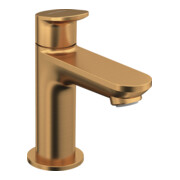 Duravit Robinet sur pied Wave, saillie 90 mm, bronze brossé