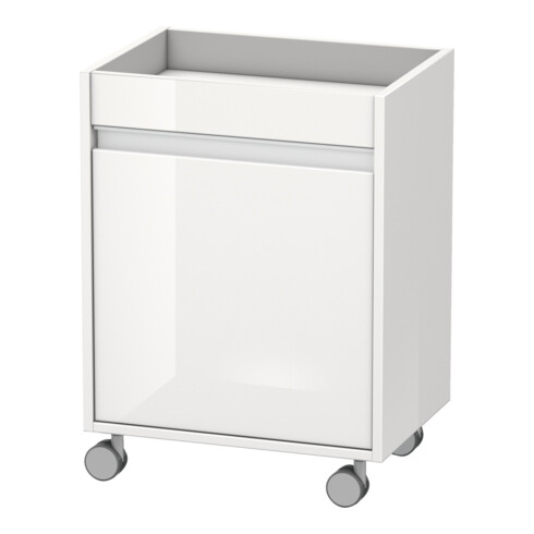 Duravit Rollcontainer Ketho 50x36x67 cm, porte droite, blanc brillant
