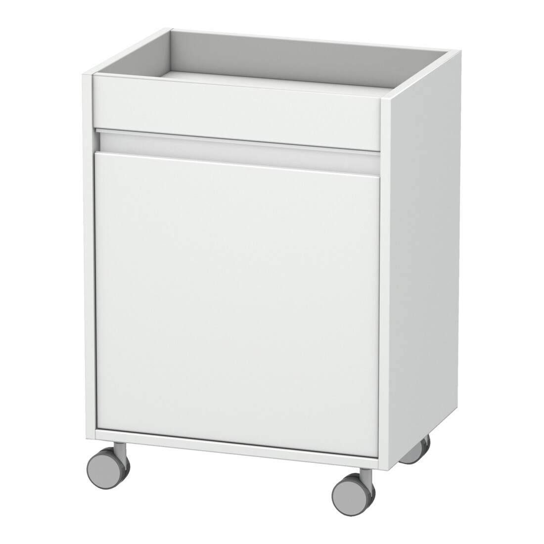 Duravit Rollcontainer Ketho 50x36x67 cm, porte droite, blanc mat