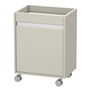 Duravit Rollcontainer Ketho 50x36x67 cm, porte gauche, taupe
