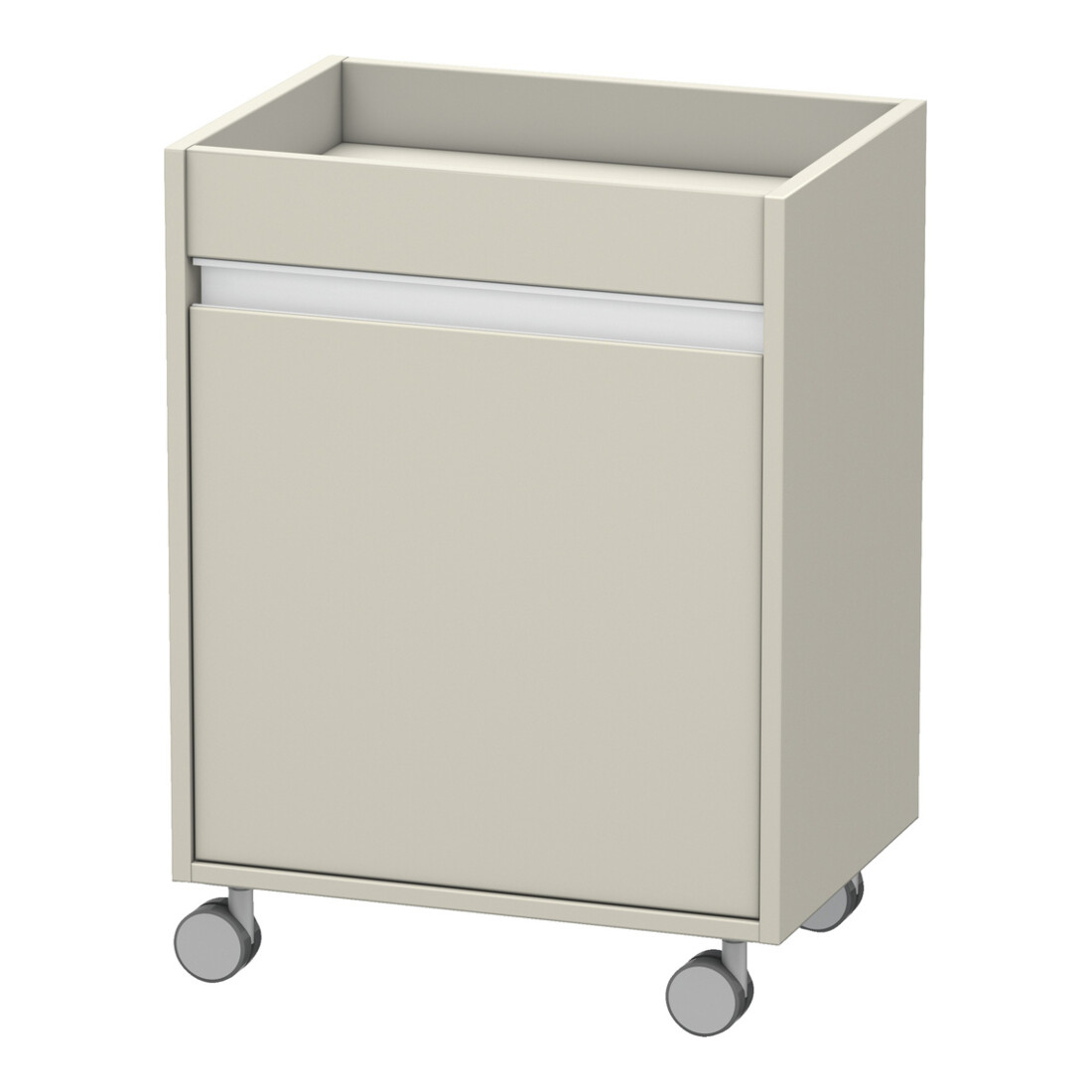 Duravit Rollcontainer Ketho 50x36x67 cm, porte gauche, taupe