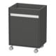 Duravit Rollcontainer Ketho 50x36x67cm, Tür links, graphit matt-1