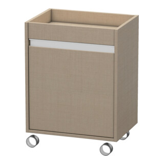 Duravit Rollcontainer Ketho 50x36x67cm, Tür links, leinen