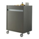 Duravit Rollcontainer Ketho 50x36x67cm, Tür rechts, graphit matt-1