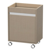Duravit Rollcontainer Ketho 50x36x67cm, Tür rechts, leinen