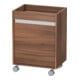 Duravit Rollcontainer Ketho 50x36x67cm, Tür rechts, nussbaum natur-1