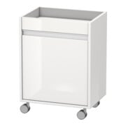 Duravit Rollcontainer Ketho 50x36x67cm, Tür rechts, Taupe-3