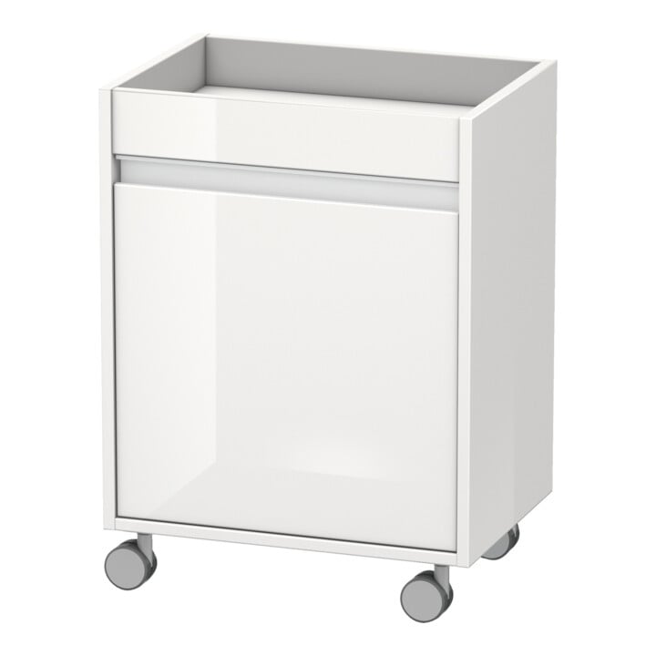 Duravit Rollcontainer Ketho 50x36x67cm, Tür rechts, Taupe