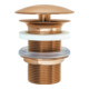 Duravit Schaftventil d 72mm, f WT o. ÜL, Bronze gebürstet-1