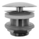 Duravit Schaftventil d 72mm, f WT o. ÜL, Edelstahl gebürstet-3
