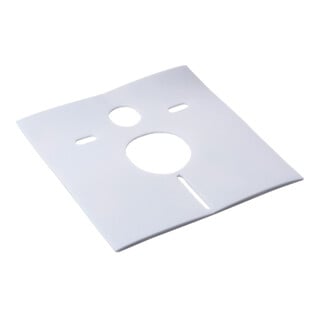 Duravit Schallschutz-Set für Wand WC, weiß