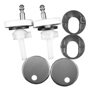 Duravit Scharnier-Set f Sitz mit Absenkautomatik, Kunststoff
