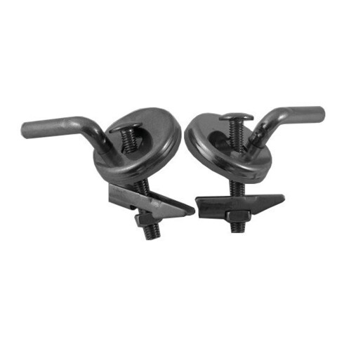 Duravit Scharnier-Set f Sitz ohne Absenkautomatik, Edelstahl