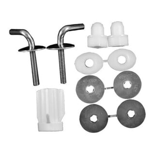 Duravit Scharnier-Set f Sitz ohne Absenkautomatik, Edelstahl
