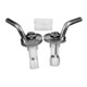 Duravit Scharnier-Set f Sitz ohne Absenkautomatik, Edelstahl-1