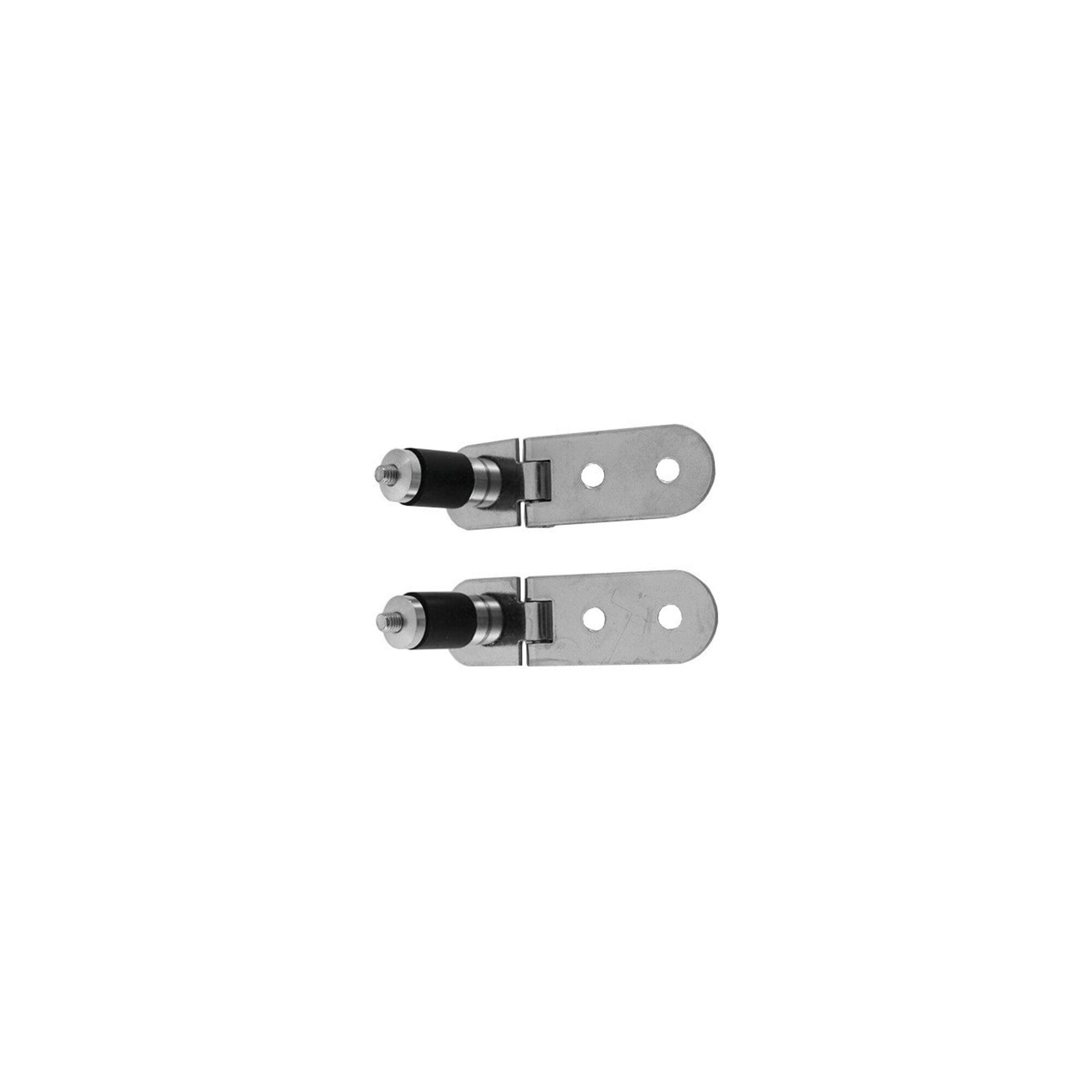 Duravit Scharnier-Set f Urinaldeck o. Absenkaut., Edelstahl