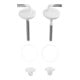 Duravit Scharnierpaar für WC-Sitz Darling Duraplus weiß
