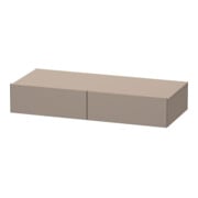 Duravit Schubkastenablage DuraStyle 100x44cm, 2 SchKa., bas. ma, m Konsole