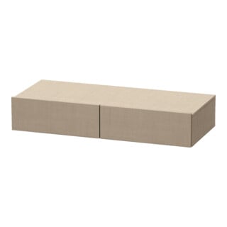 Duravit Schubkastenablage DuraStyle 100x44cm, 2 SchKa., lei, m Konsole