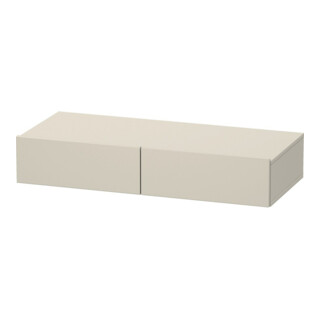 Duravit Schubkastenablage DuraStyle 100x44cm, 2 SchKa., Tau, m Konsole