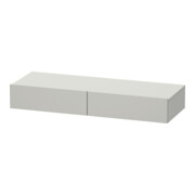 Duravit Schubkastenablage DuraStyle 120x44cm, 2 SBK, betongr ma, m Konsole
