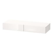 Duravit Schubkastenablage DuraStyle 120x44cm, 2 SBK, we. m/bas ma, m Konsole