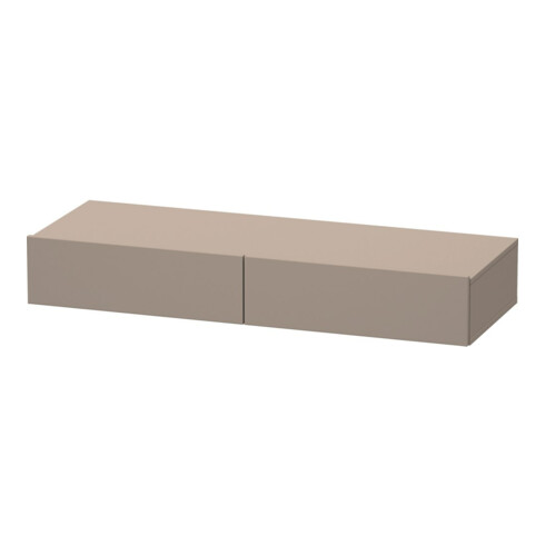 Duravit Schubkastenablage DuraStyle 120x44cm, 2 SchKa., bas. ma, m Konsole