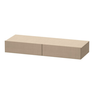 Duravit Schubkastenablage DuraStyle 120x44cm, 2 SchKa., lei, m Konsole